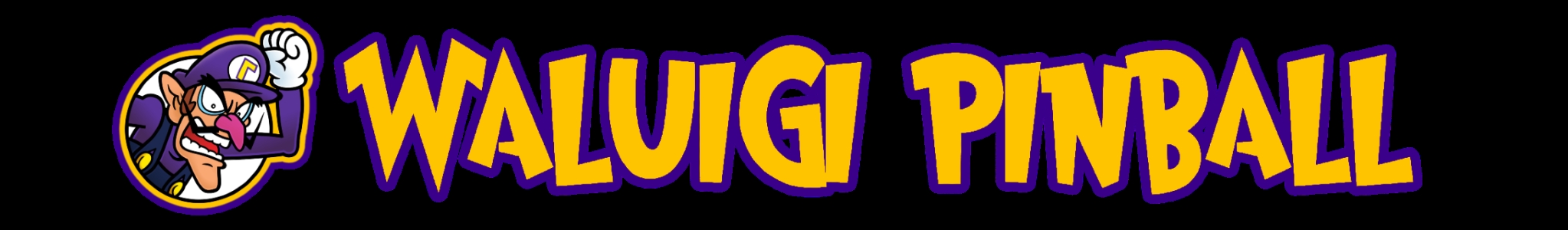 Waluigi Pinball clearlogo