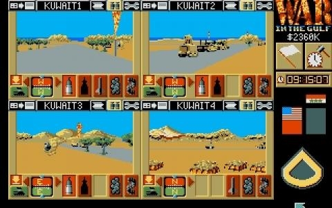 War in the Gulf screenshot