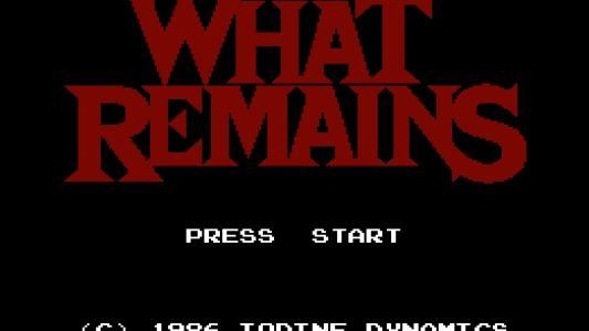 What Remains titlescreen