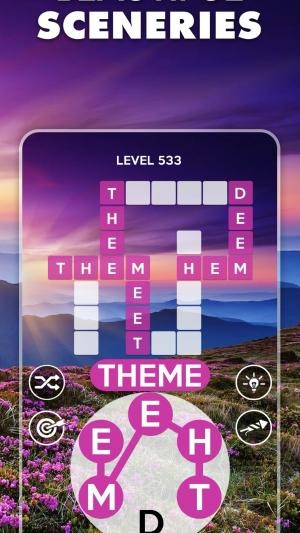 Wordscapes screenshot