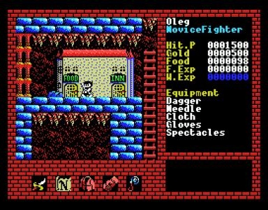 Xanadu: Dragon Slayer II screenshot