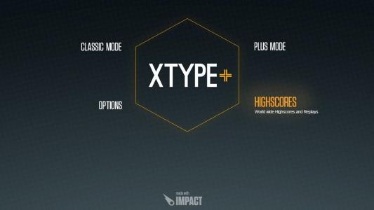 XType Plus titlescreen