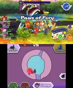 Yo-kai Watch Blasters: Red Cat Corps screenshot