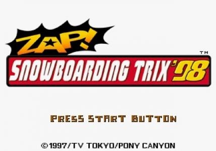 Zap! Snowboarding Trix '98 screenshot