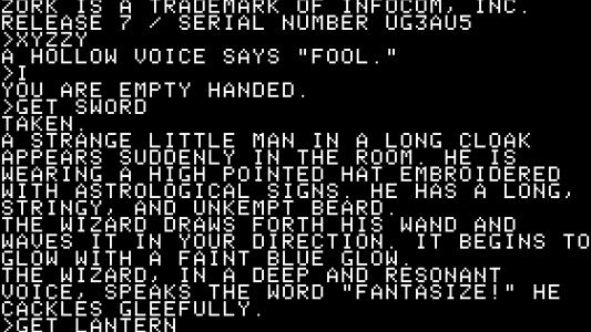 Zork II: The Wizard of Frobozz screenshot